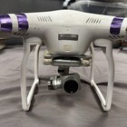 Dji Phantom 3 Standard Quadcopter Camera Drone White W321  parts Or Repair 