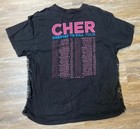 Cher Concert T-shirt - Women s Size Large - 2014 Dressed To Kill Tour