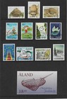 Aland Island Finland Complete Used Cancelled Year Set Stamps   Booklet 1995