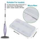 1-10pcs Microfiber Replacement Pads For Shark Steam Mop S3251 S3202 Xt3010