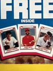1990 Post Honeycomb Cereal Box - 3 Mlb Baseball Cards - Mattingly clemens