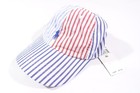 Polo Ralph Lauren Striped Red Blue One Size Baseball Cap Strapback Hat Mens New 