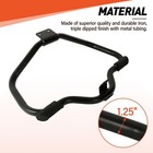 Black Mustache Engine Guard Crash Bar For Harley Sportster Xl 04 Later Xr 08 13