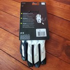 Nike D-tack 6 0 Football Gloves Men Medium White Black Lineman Ncaa