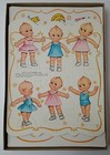 Vintage 1963 Kewpie Dolls Paper Doll Box Set Uncut Punch Out 1960s Saalfield