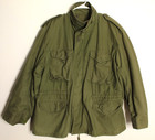 Us Army Military Xl Reg  Cold Weather M65 Field Og-107 Jacket Scovill  Alpha