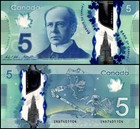 Interstellar  folder-card   Canada 5 Dollars  2013  P-106c  Unc  Polymer  W  Coa