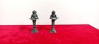 Antique Brass Bronze Hindu Diety Deepa Lakshmi Statue Figurine Idol Sculpture F1