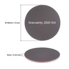 30sets 2000 Grit Sanding Sponge 6 Inch Hook Loop Sponge Sanding Disc Wet dry