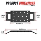 For 07-24 Jeep Wrangler Jk Jl 4dr Hardtop Trunk Cargo Rack Interior Storage Tray