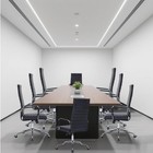 Modern High Back Office Desk Chair  Pu Leather Ribbed Ergonomic Executive Con   