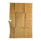 1827 Wethersfield Ct Letter Hannah Francis To Son Levi New Haven Family School
