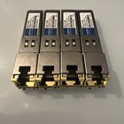 Lot Of 4 Addon For Cisco Glc-t-ao 10 100 1000base-tx Sfp Rj-45 Transceiver Taa
