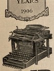 1906 Remington Typewriter 6 1 2x 9 1 2  nice Ad  Very Rare  Combined Shipping
