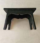 Rustic Distressed Farmhouse Wood  Foot Step Stool Mini Bench - 15  X 10  X 7 5 