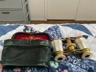 Antique 1890s Lemaire Paris Mother Of Pearl Opera Glasses Binoculars W  Case