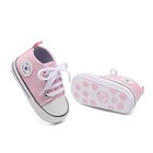 Unisex Baby Girls Boys Canvas High-top Shoes  Newborn Infant Anti-slip Soft S   