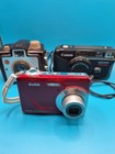 Vtg Cameras Untested-canon Sure Shot Telemax-kodak Easy Share C180-brownie