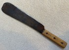 Antique 16    Harvesting Machete W Wood Handles 10-3 4  Carbon Steel Knife Blade