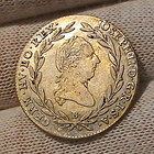 1790 Austria 10 Kreuzer Silver Coin B Mint Mark  Joseph Ii  Fineness 0 5