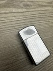 Vintage Zippo Slim Line  cigarette Lighter  pinstripe  Broken 1960s