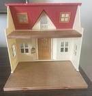 Calico Critters Red Roof Playhouse Toy Set With Figures New