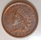 1863 Civil War  630-ch-1a - Thomas White - New York  Ny - Storecard