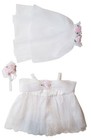 Bride Outfit Teddy Bear Clothes Fits Most 14  - 18  Build-a-bear And Make Your O