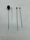 Vtg Antique Long Hat Pins   Button Hook Victorian Edwardian Era Lot Of 4