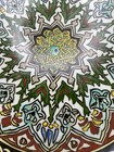 Turkish Kutahya Ceramic Plate Hand-painted       Guven Cini 1950s 9    Signed
