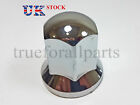 New 60x 33mm Wheel Nut Cover Long Lux Plastic Chrome Lorry Trailer Bus Truck Lkw