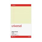 Universal 40000 8 5  X 14  Perforated Wide legal Ruled Writing Pads  1-dz  New