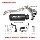 Mt-09 2020-2024 For Yamaha Mt-09 Exhaust Front Pipe Muffler Tips Whole System