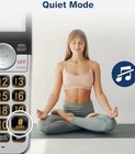 Vtech Cordless Phone System With Caller Id Vg231 Silver Handset One Handset