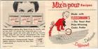 1954 Fleischmann s Yeast Mix N Pour Recipe Brochure Vintage Baking Bread Waffles