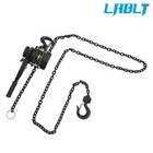 Lablt Lever Chain Hoist 1650lbs Capacity 10ft Manual Chain Hoist With 2 Hooks