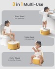 3-in-1 Toddler Potty Training Toilet For Boys And Girls Multi-use Baby Potty    