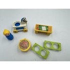 Fisher Price Little People Schoolhouse Play Set Horse Grill Desk Accessories