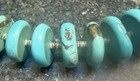 Vintage Native American Navajo Graduated Turquoise And Heishi Bead Necklace