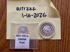2024 1 20 Oz And 1 4 Oz Mexican Silver Libertad Proof Lot