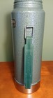 Vintage Alladin Stanley Metal Thermos Vacuum Flask With Handle One Quart Size