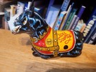 Very  Nice Vintage 1930 s Marx Tin Litho Wind Up Wee Scottie Dog