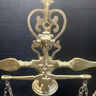 Brass marble Justice Apothecary Double  Scales 22   