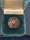 Eagle Crest Operation Desert Shield desert Storm Men   s Ring W  Display Box