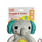 Baby Teether Plush Toy Snuggle Bpa-free Crinkle Teething 5  Elephant