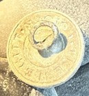Dug Civil War                     Confederate Flower Button 