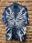 Vintage Motley Crue Symmetria Shirt Blue Tie Dye T Shirt 1980s Deadstock Size Xl