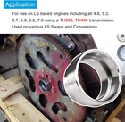 Flexplate Adapter Spacer For Gm Th350 Th400 Conversion Swap Ls1 Ls2 Ls3 Ls6 Ls7