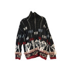 Altuzarra Printed Turtleneck Sweater - Black - S