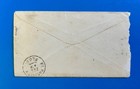 1884 Mexico Cover Hidalgo Del Parral To New York 5c Stamps Postal History